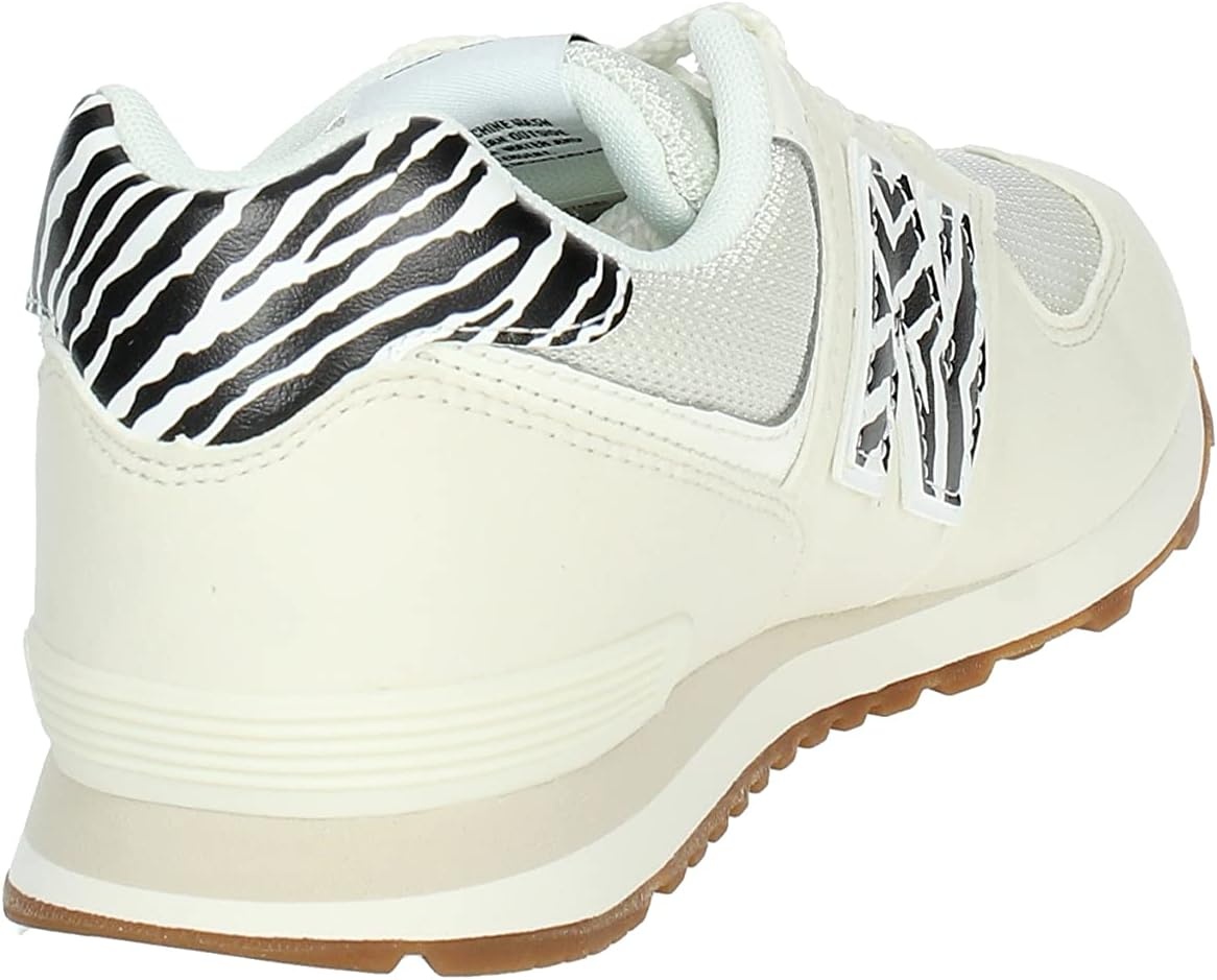 image:imageNew Balance Kids 574 V1 Classic LaceUp Sneaker Big KidSea SaltBlackStone Pink