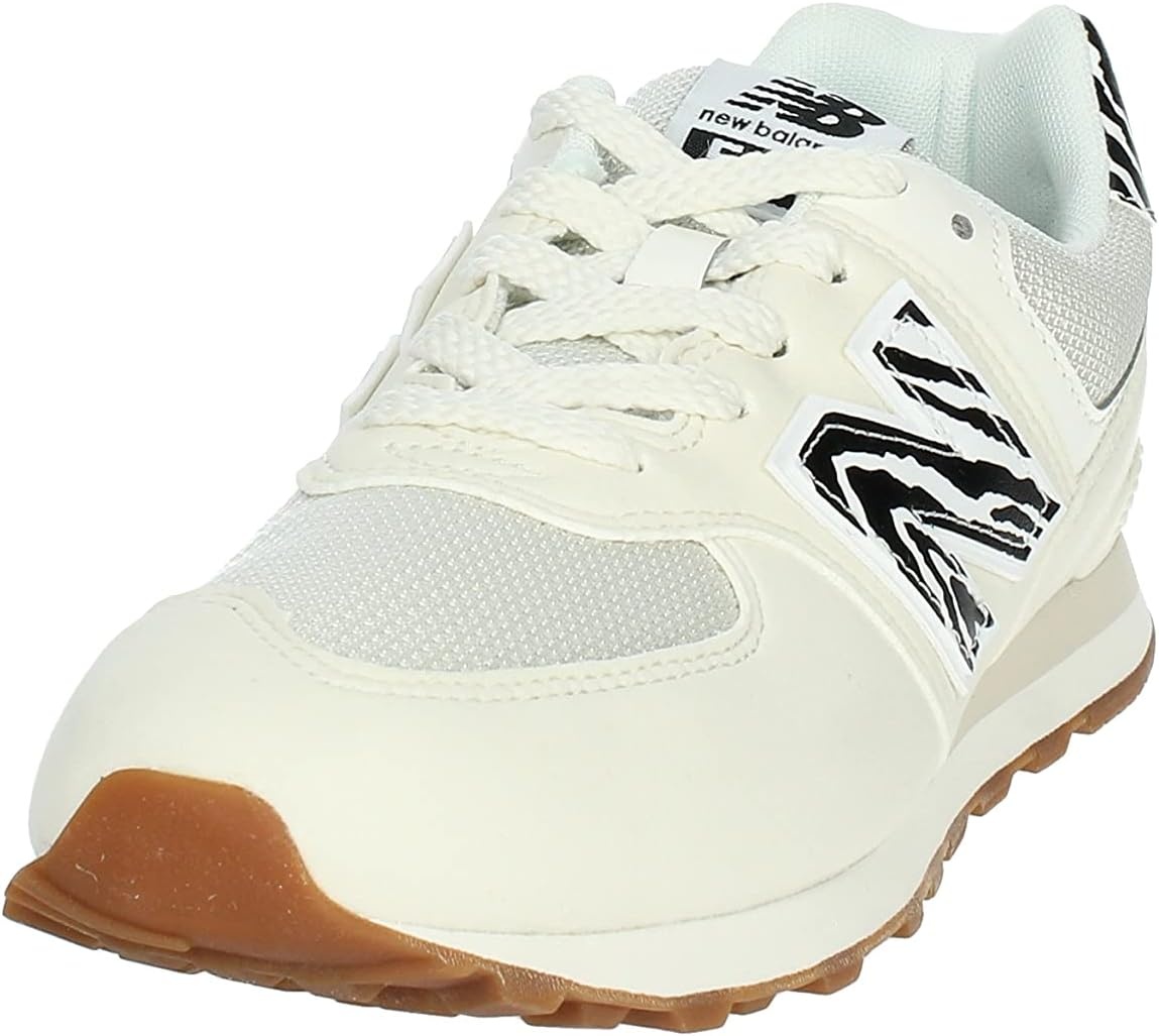 image:imageNew Balance Kids 574 V1 Classic LaceUp Sneaker Big KidSea SaltBlackStone Pink
