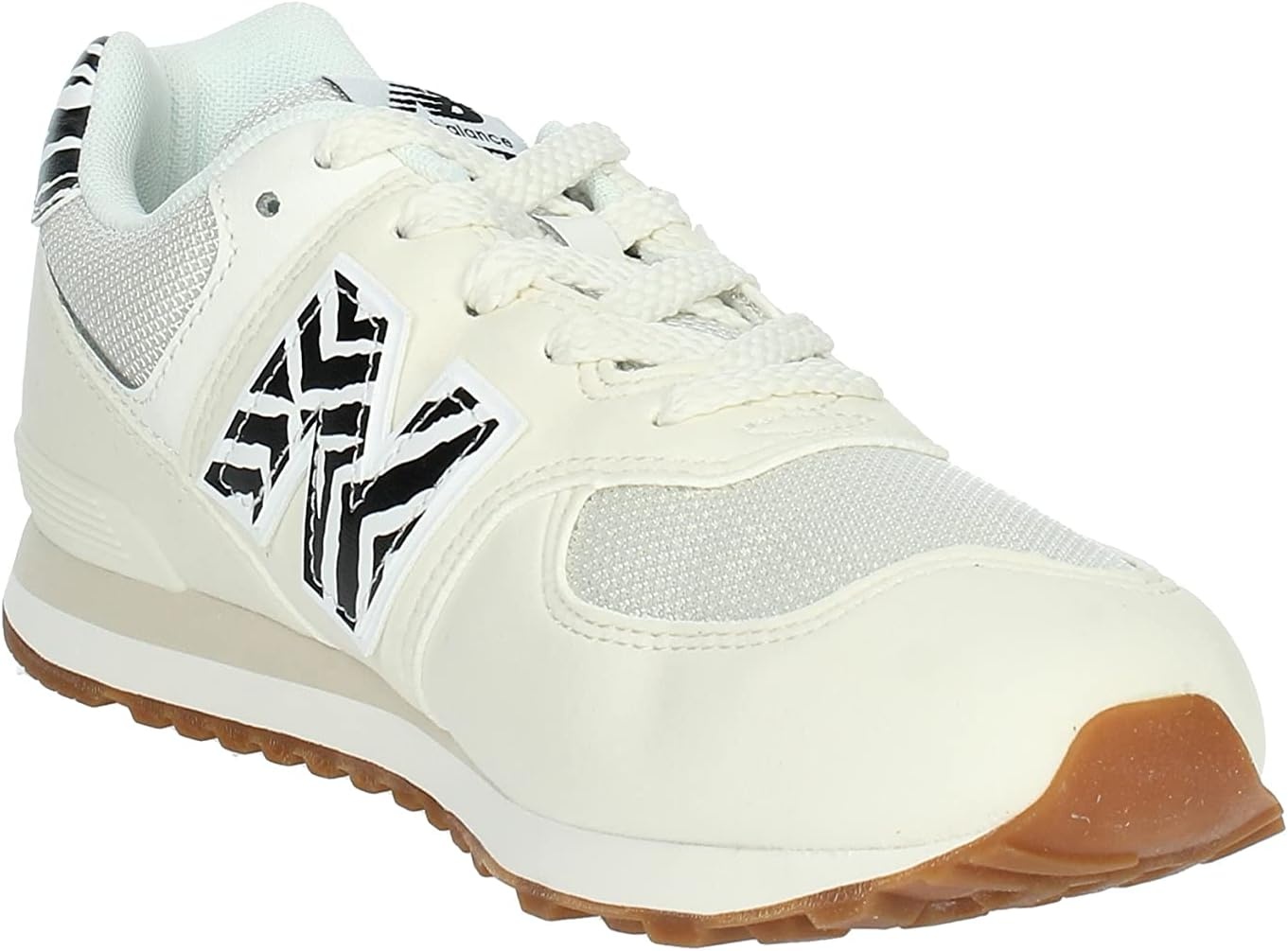 image:imageNew Balance Kids 574 V1 Classic LaceUp Sneaker Big KidSea SaltBlackStone Pink