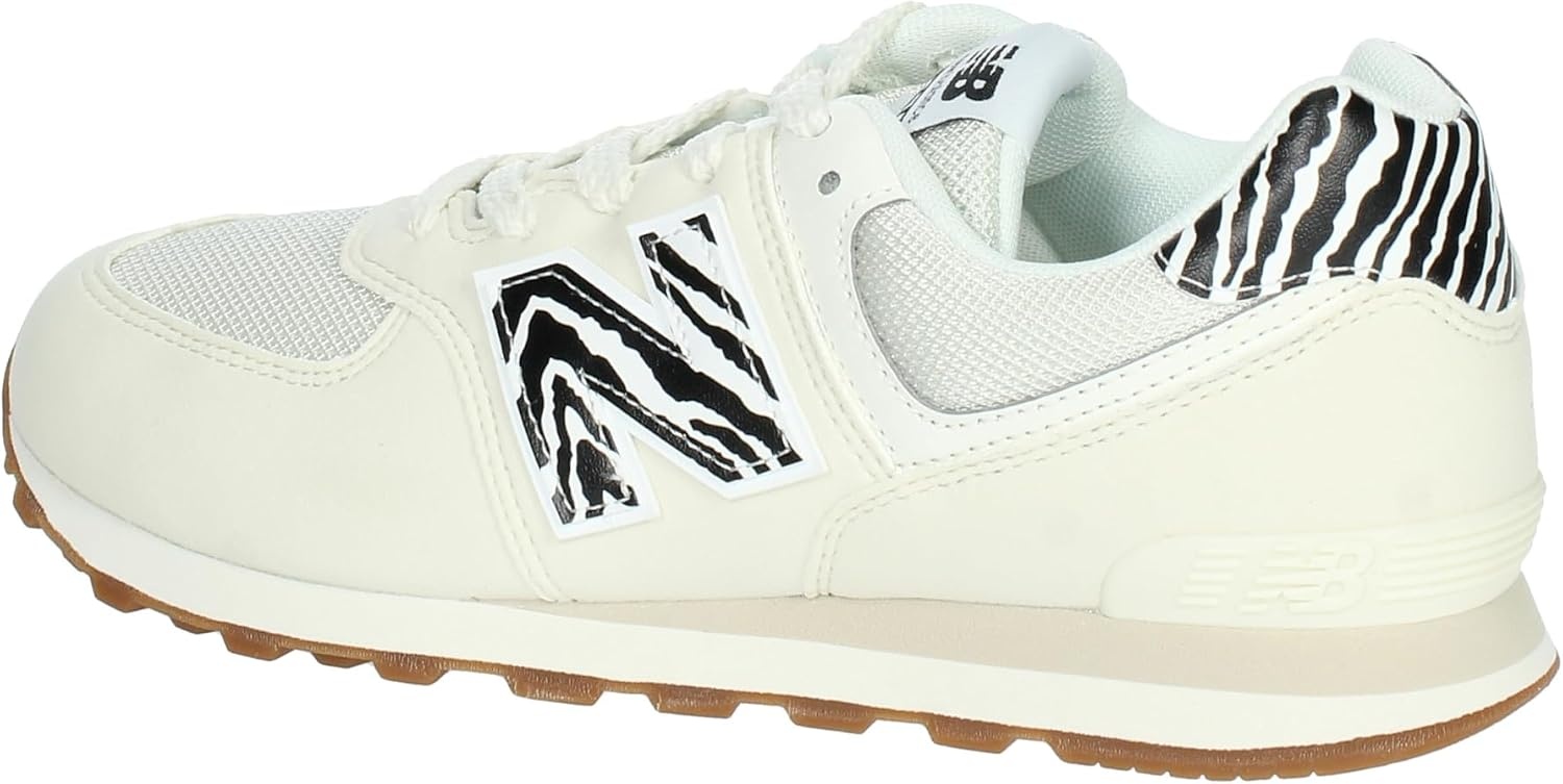 image:imageNew Balance Kids 574 V1 Classic LaceUp Sneaker Big KidSea SaltBlackStone Pink