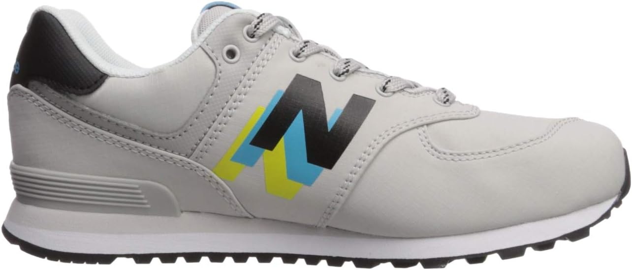 image:imageNew Balance Kids 574 V1 Classic LaceUp Sneaker Big KidSummer FogBayside