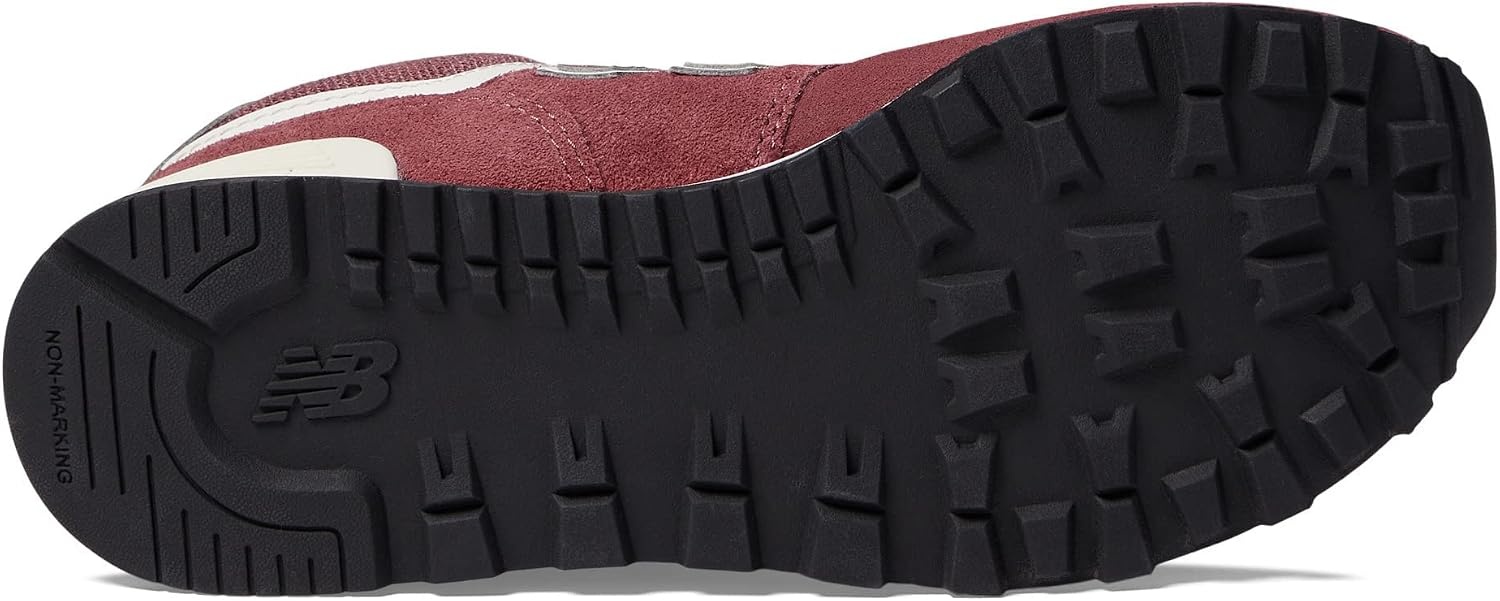 image:imageNew Balance Kids 574 V1 Classic LaceUp Sneaker Big KidWashed BurgundyNb Navy