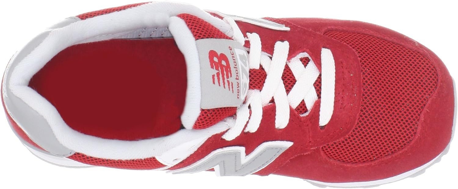 image:imageNew Balance Kids 574 V1 LaceUp Sneakers Casual ShoesBarbados Cherry