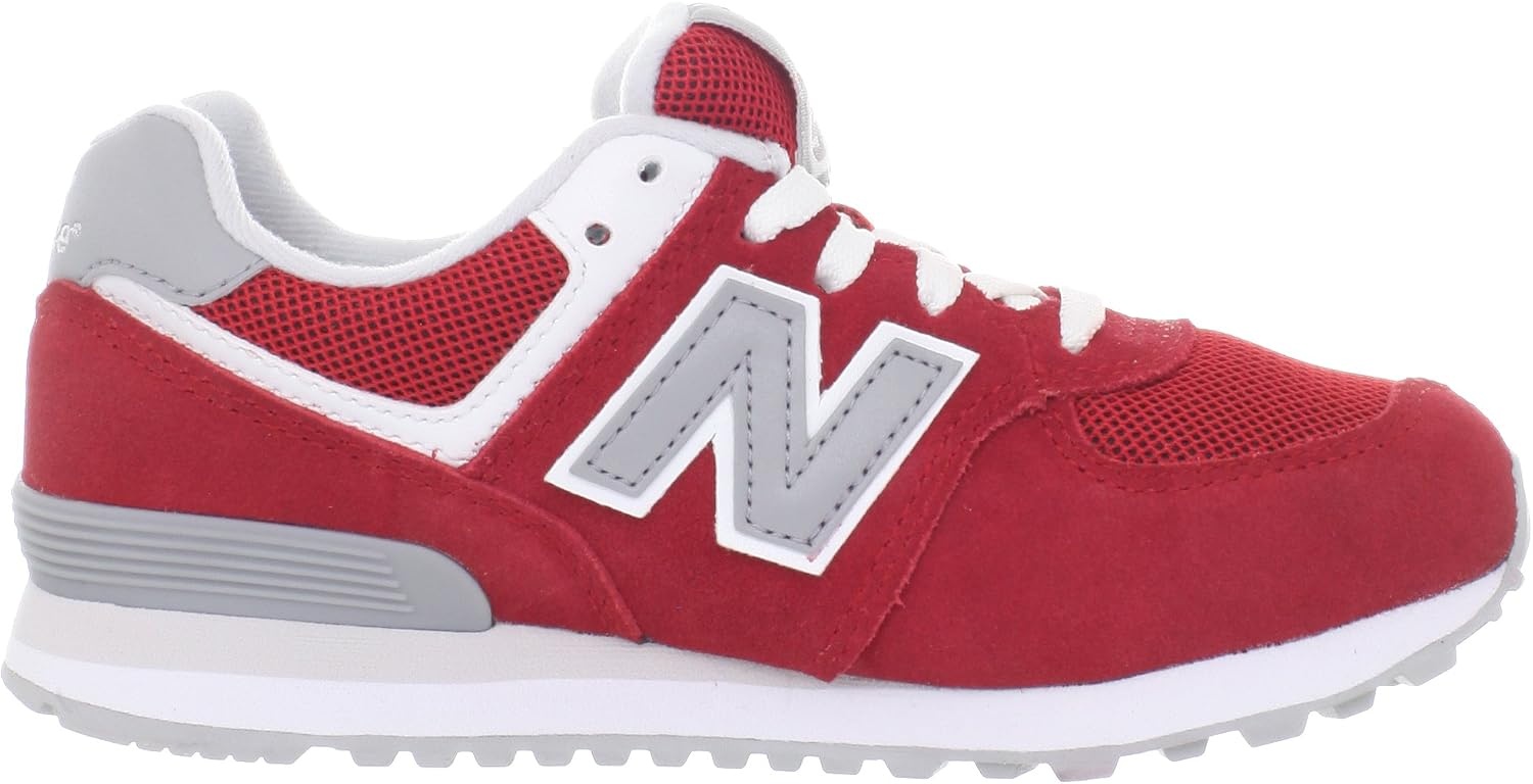 image:imageNew Balance Kids 574 V1 LaceUp Sneakers Casual ShoesBarbados Cherry