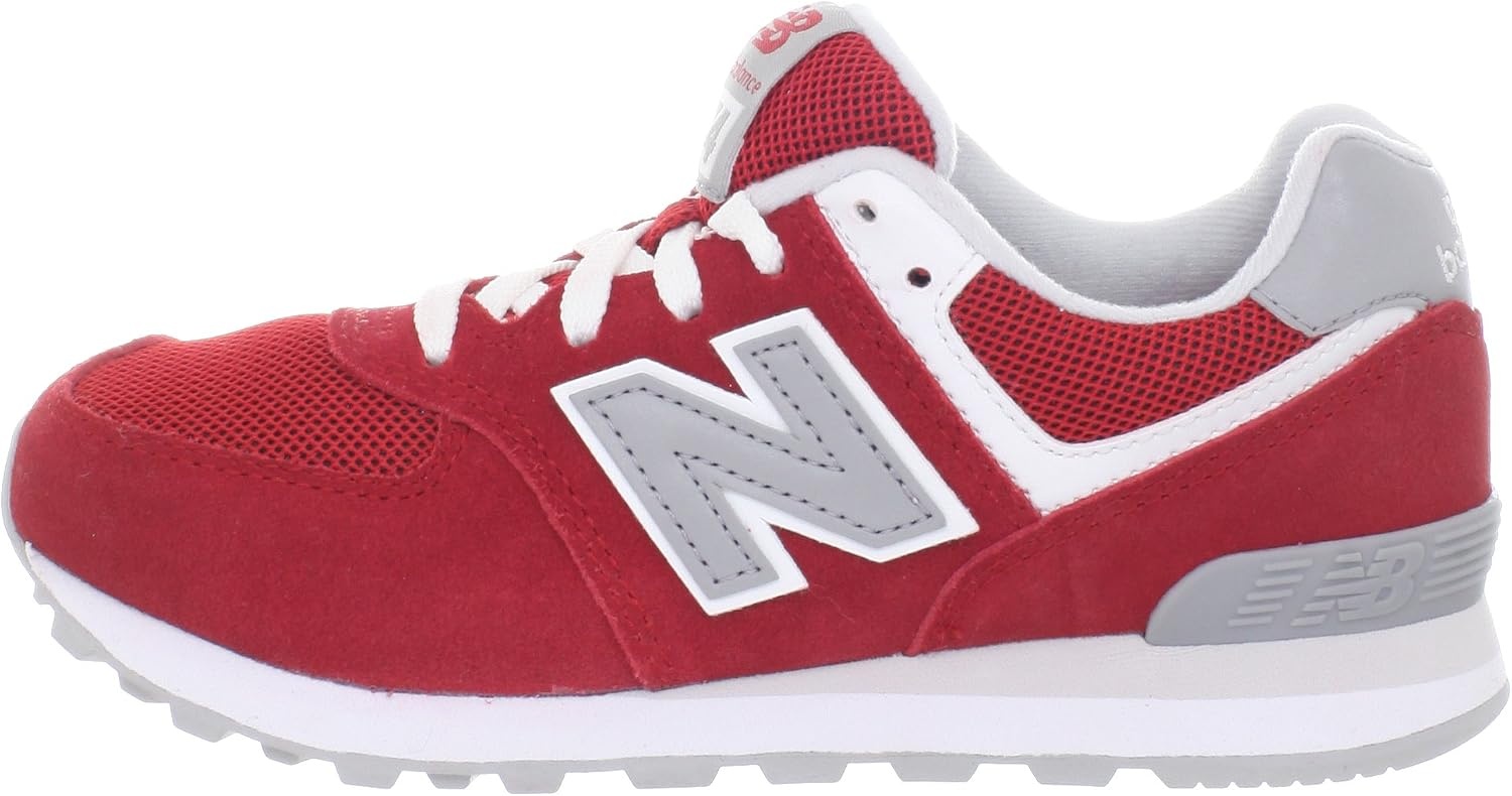 image:imageNew Balance Kids 574 V1 LaceUp Sneakers Casual ShoesBarbados Cherry