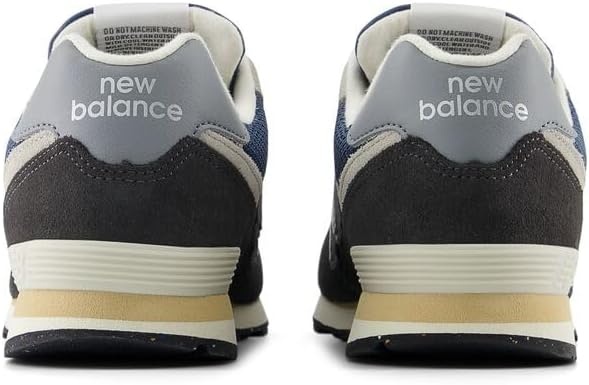 image:imageNew Balance Kids 574 V1 LaceUp Sneakers Casual ShoesBlack CementSlate Grey