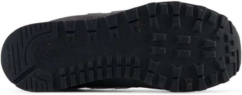 image:imageNew Balance Kids 574 V1 LaceUp Sneakers Casual ShoesBlack CementSlate Grey