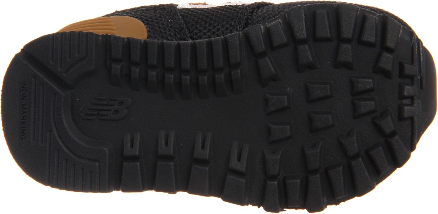 image:imageNew Balance Kids 574 V1 LaceUp Sneakers Casual ShoesBlackBrown