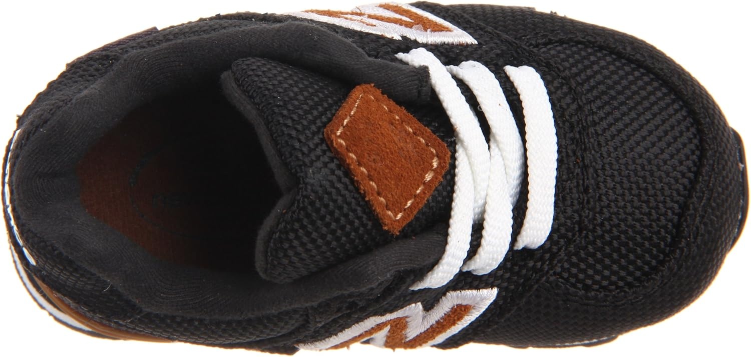 image:imageNew Balance Kids 574 V1 LaceUp Sneakers Casual ShoesBlackBrown