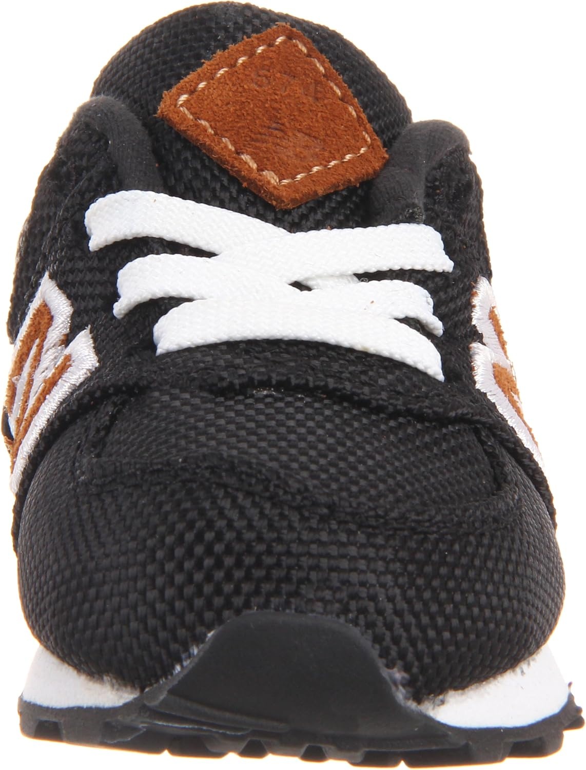 image:imageNew Balance Kids 574 V1 LaceUp Sneakers Casual ShoesBlackBrown