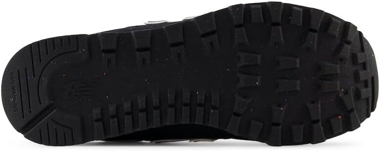 image:imageNew Balance Kids 574 V1 LaceUp Sneakers Casual ShoesBlackMarsh Green