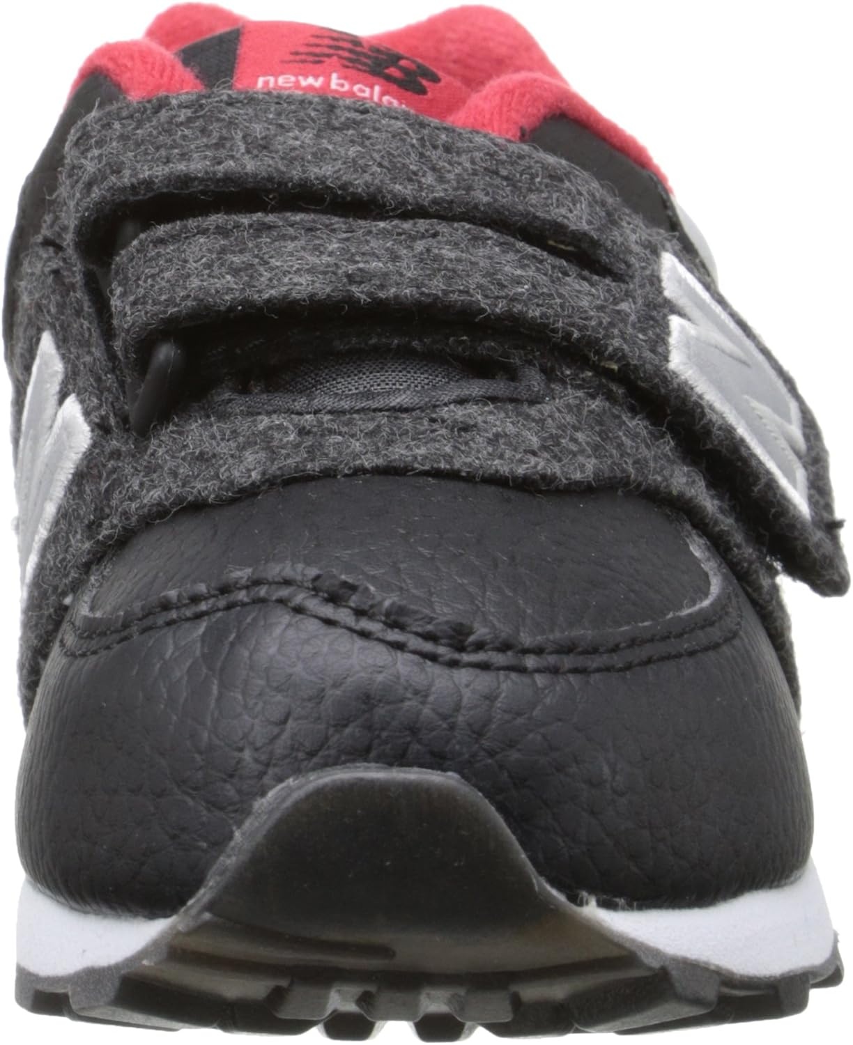 image:imageNew Balance Kids 574 V1 LaceUp Sneakers Casual ShoesBlackRed