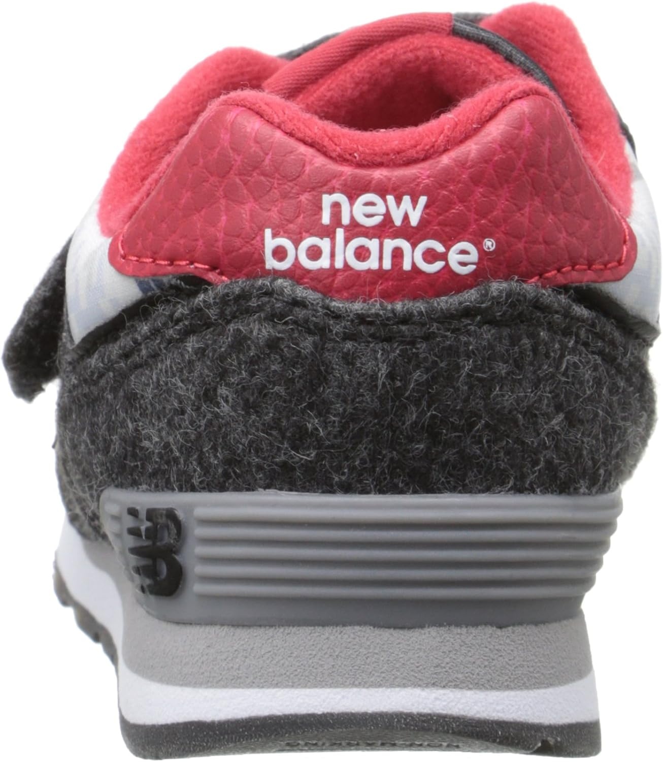 image:imageNew Balance Kids 574 V1 LaceUp Sneakers Casual ShoesBlackRed