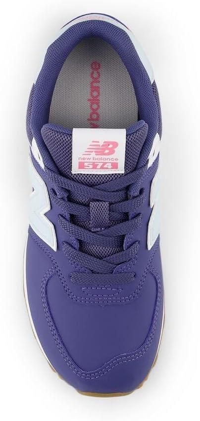 image:imageNew Balance Kids 574 V1 LaceUp Sneakers Casual ShoesDream StateFrosted Glass