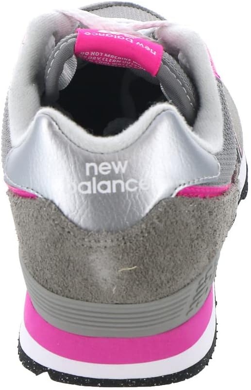 image:imageNew Balance Kids 574 V1 LaceUp Sneakers Casual ShoesGreyPink