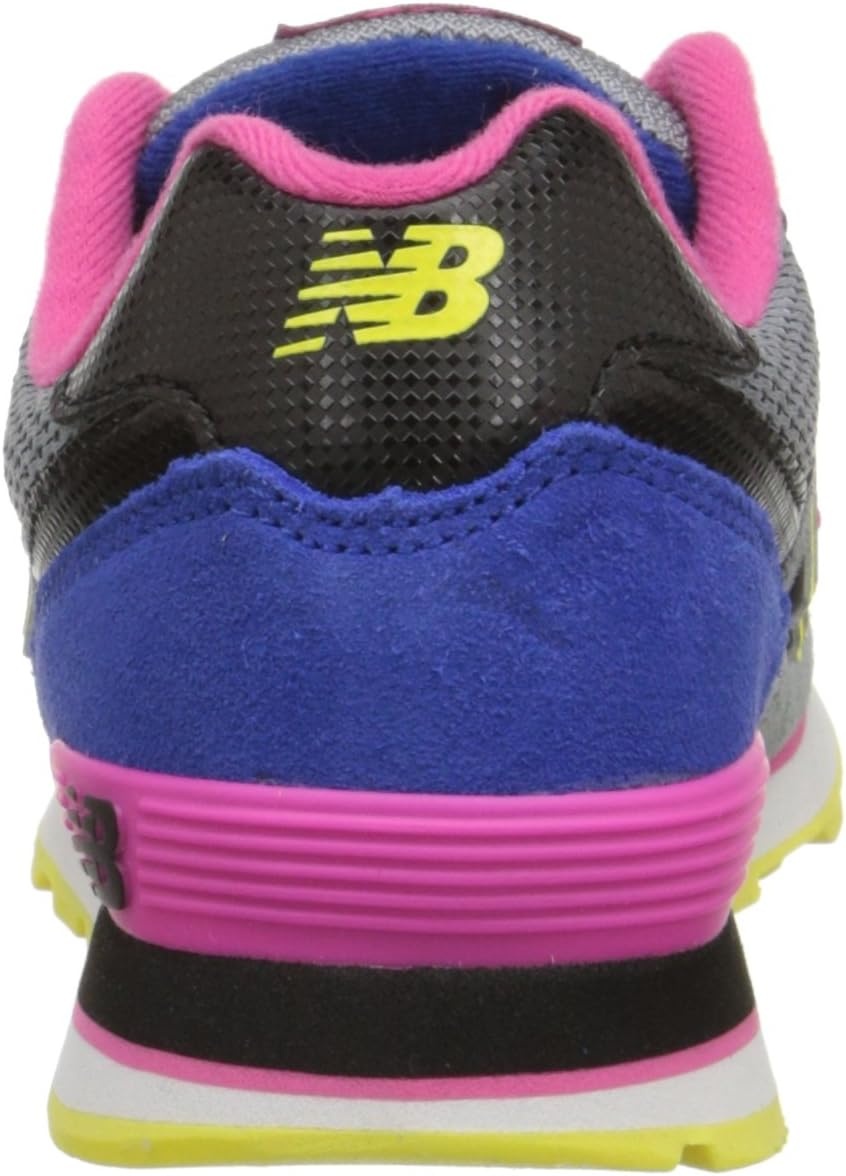 image:imageNew Balance Kids 574 V1 LaceUp Sneakers Casual ShoesGreyPinkYellow