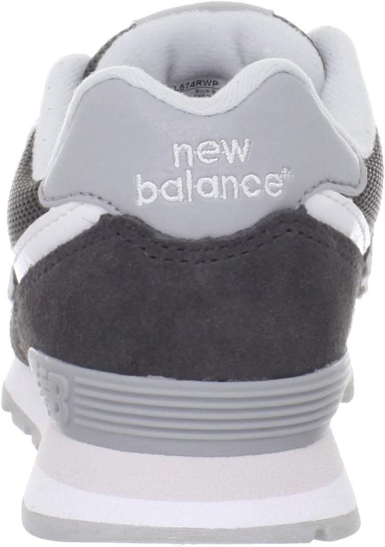 image:imageNew Balance Kids 574 V1 LaceUp Sneakers Casual ShoesGreySilver