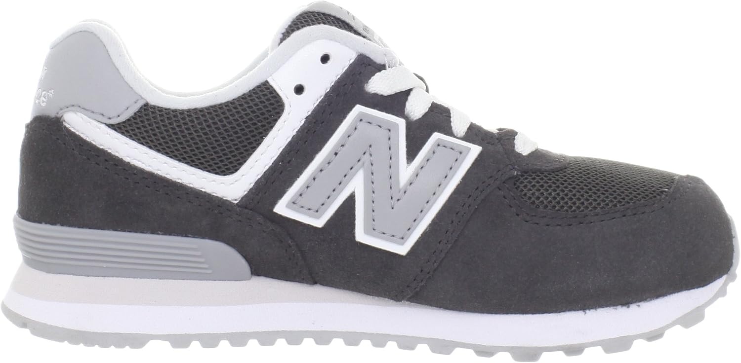 image:imageNew Balance Kids 574 V1 LaceUp Sneakers Casual ShoesGreySilver