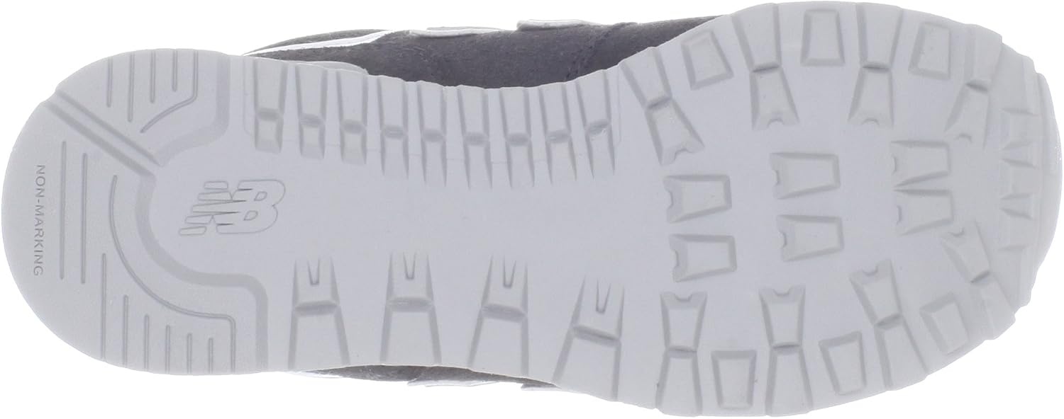 image:imageNew Balance Kids 574 V1 LaceUp Sneakers Casual ShoesGreySilver
