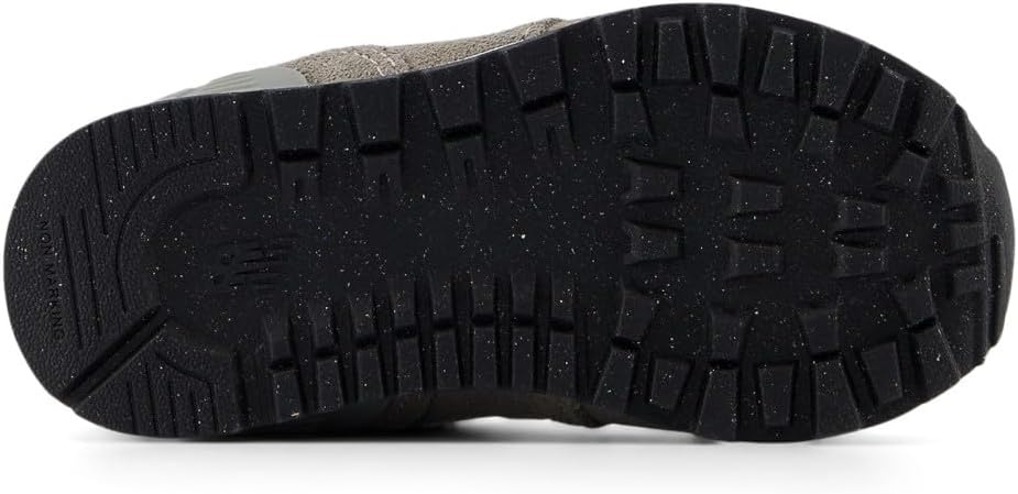 image:imageNew Balance Kids 574 V1 LaceUp Sneakers Casual ShoesGreyWhite
