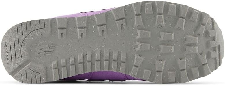 image:imageNew Balance Kids 574 V1 LaceUp Sneakers Casual ShoesLilac GloBright Lavender