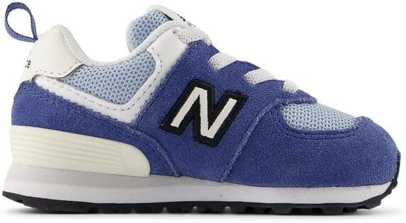 image:imageNew Balance Kids 574 V1 LaceUp Sneakers Casual ShoesMagic BlueOxford Blue
