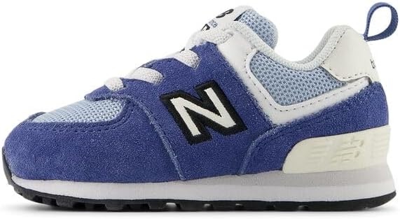 image:imageNew Balance Kids 574 V1 LaceUp Sneakers Casual ShoesMagic BlueOxford Blue