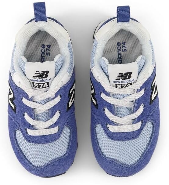 image:imageNew Balance Kids 574 V1 LaceUp Sneakers Casual ShoesMagic BlueOxford Blue