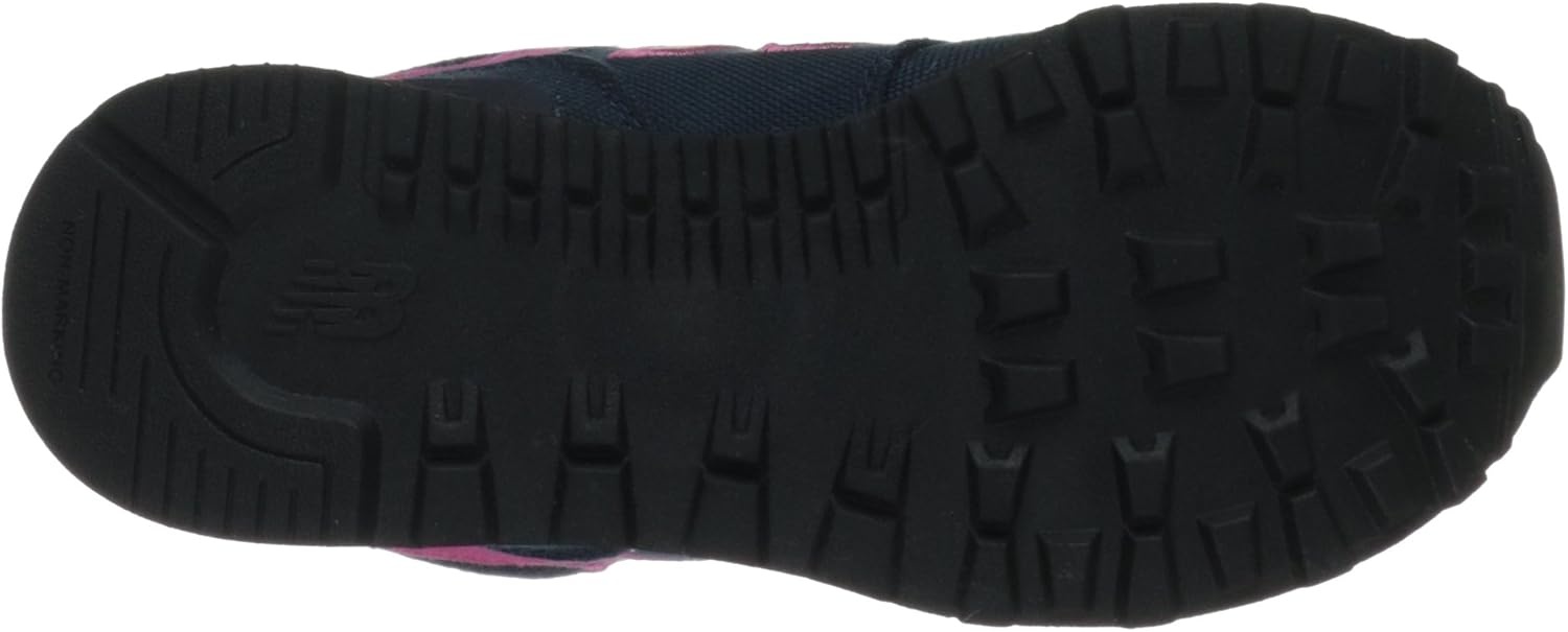 image:imageNew Balance Kids 574 V1 LaceUp Sneakers Casual ShoesNavyPink