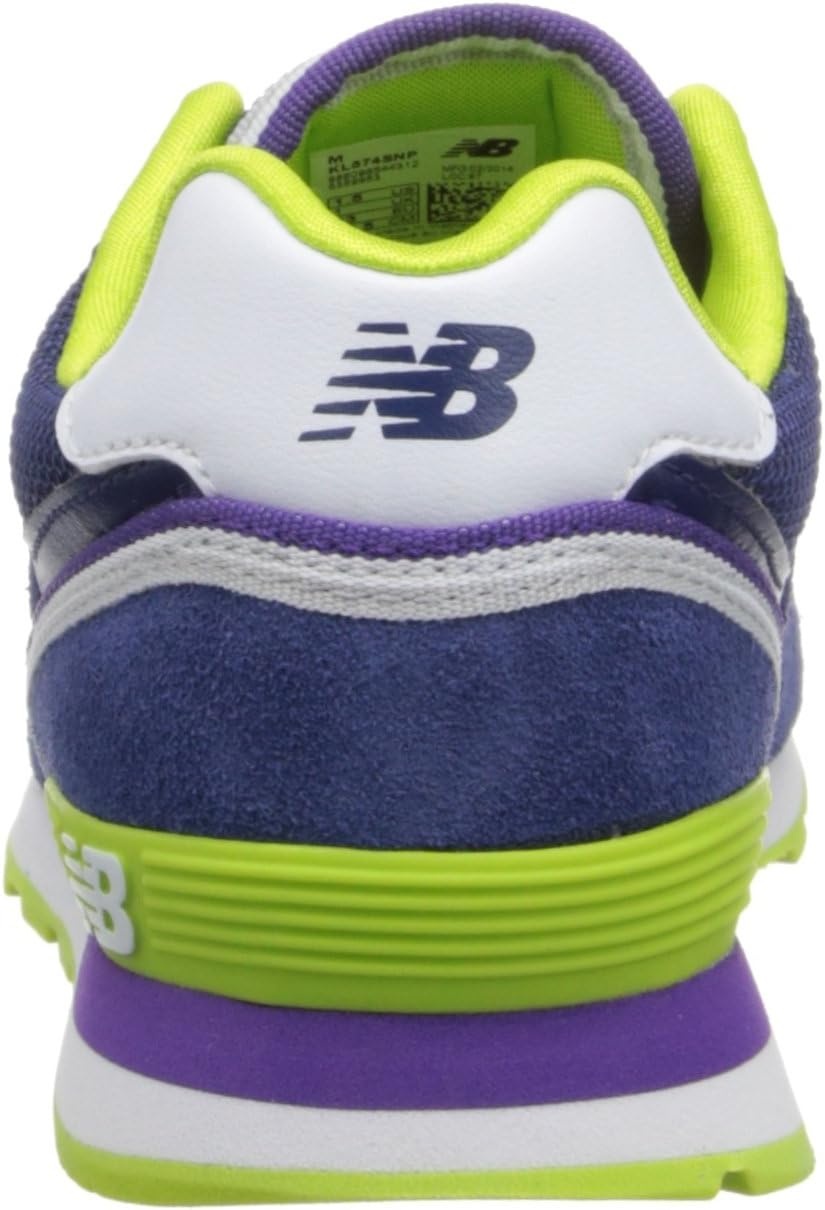 image:imageNew Balance Kids 574 V1 LaceUp Sneakers Casual ShoesNavyPurple