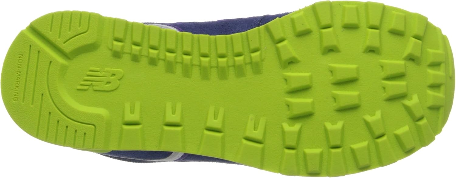 image:imageNew Balance Kids 574 V1 LaceUp Sneakers Casual ShoesNavyPurple