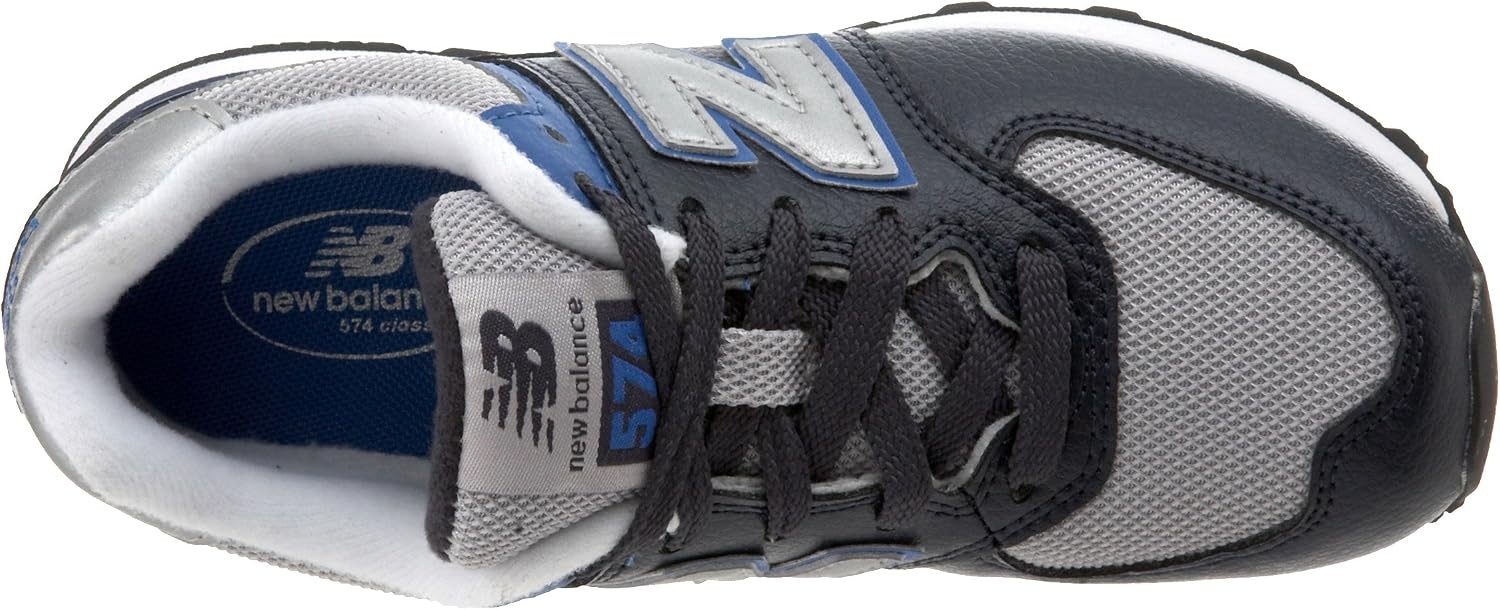 image:imageNew Balance Kids 574 V1 LaceUp Sneakers Casual ShoesNavyRoyal Blue