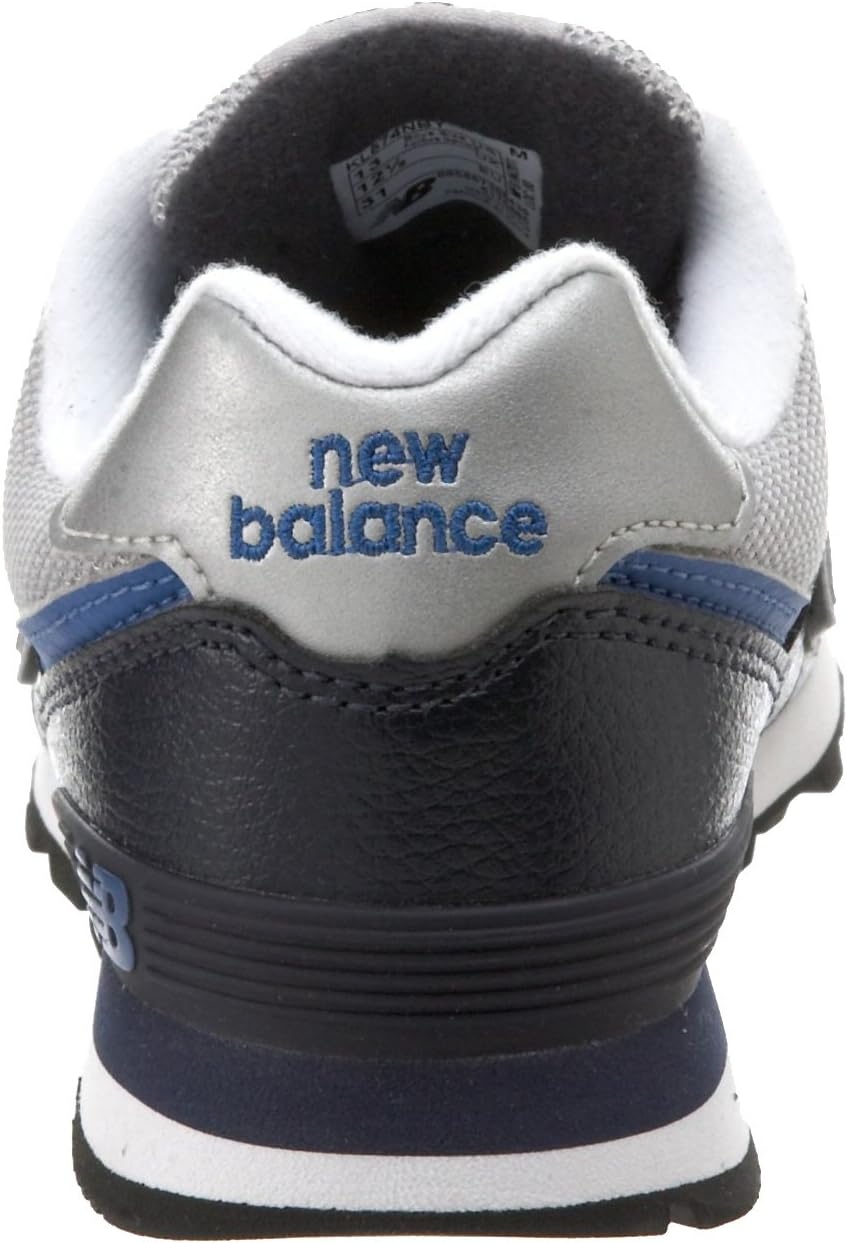 image:imageNew Balance Kids 574 V1 LaceUp Sneakers Casual ShoesNavyRoyal Blue