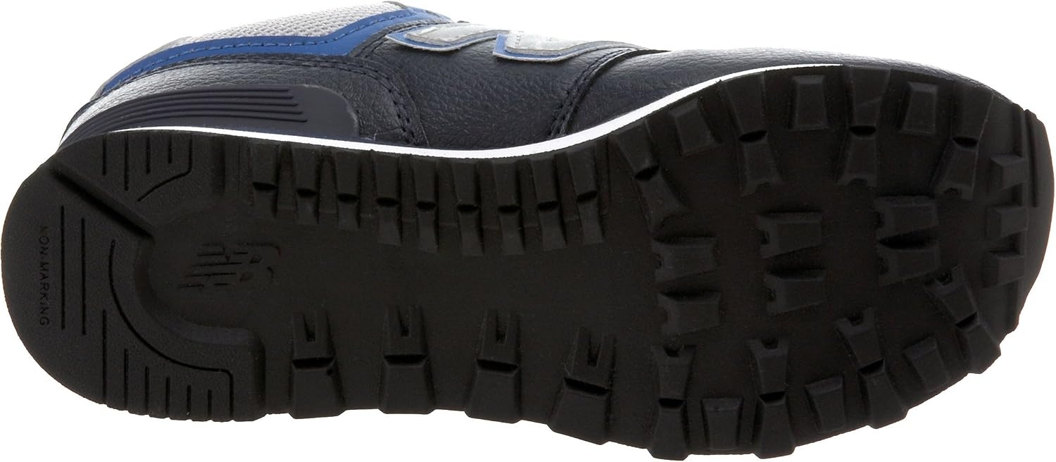 image:imageNew Balance Kids 574 V1 LaceUp Sneakers Casual ShoesNavyRoyal Blue