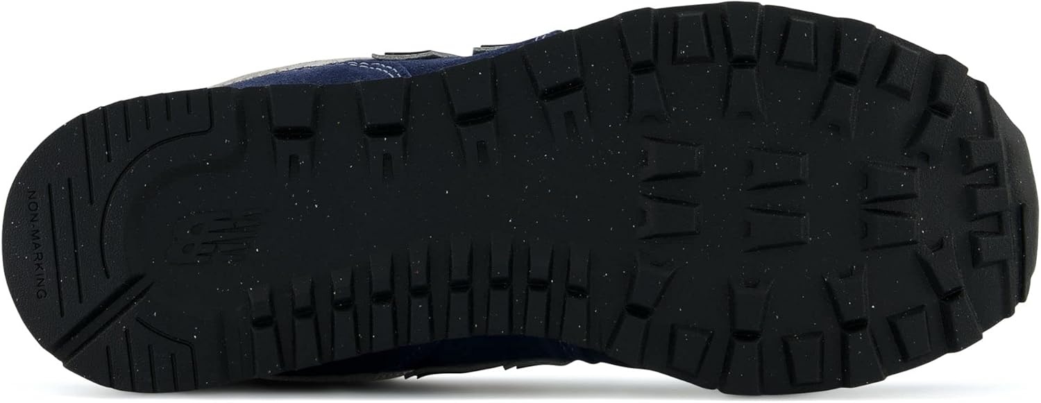 image:imageNew Balance Kids 574 V1 LaceUp Sneakers Casual ShoesNavyWhite