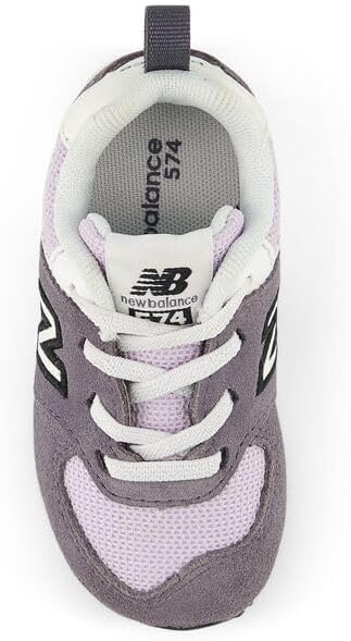 image:imageNew Balance Kids 574 V1 LaceUp Sneakers Casual ShoesNeptune GreyTaro