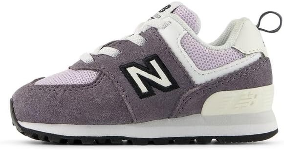 image:imageNew Balance Kids 574 V1 LaceUp Sneakers Casual ShoesNeptune GreyTaro