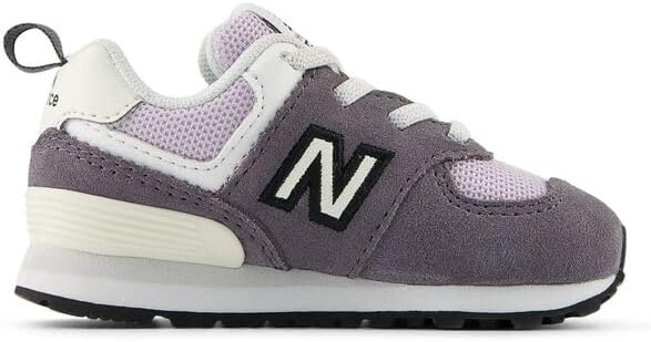 image:imageNew Balance Kids 574 V1 LaceUp Sneakers Casual ShoesNeptune GreyTaro