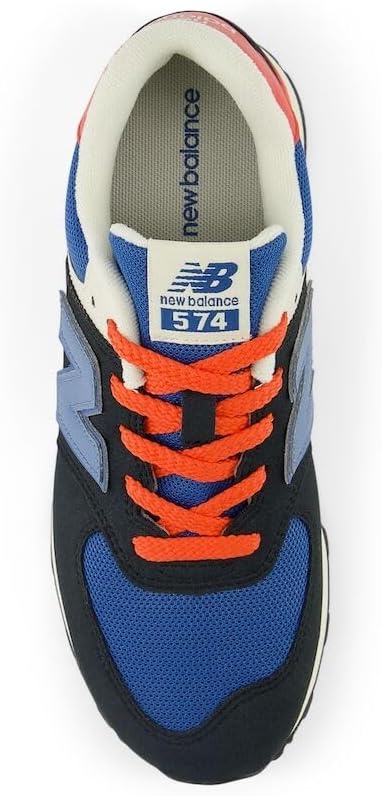 image:imageNew Balance Kids 574 V1 LaceUp Sneakers Casual ShoesPhantomBlast Red