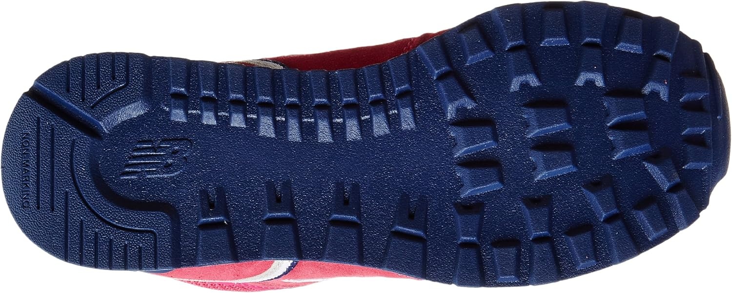 image:imageNew Balance Kids 574 V1 LaceUp Sneakers Casual ShoesPinkNavy
