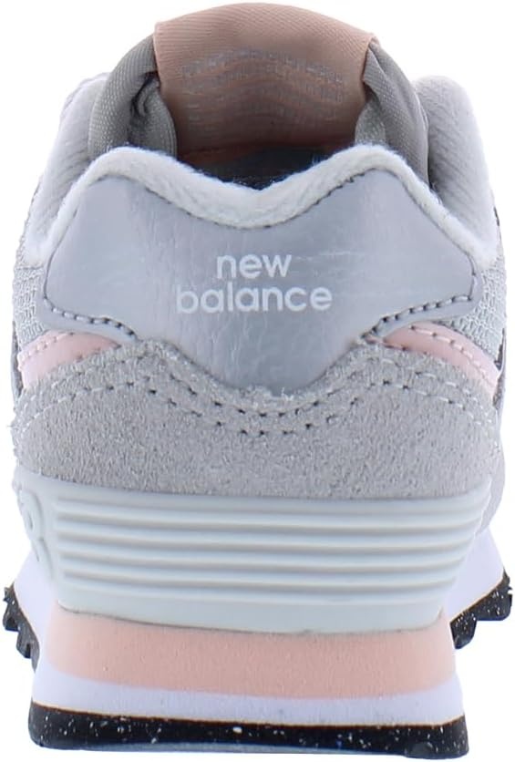 image:imageNew Balance Kids 574 V1 LaceUp Sneakers Casual ShoesRaincloudPink Haze