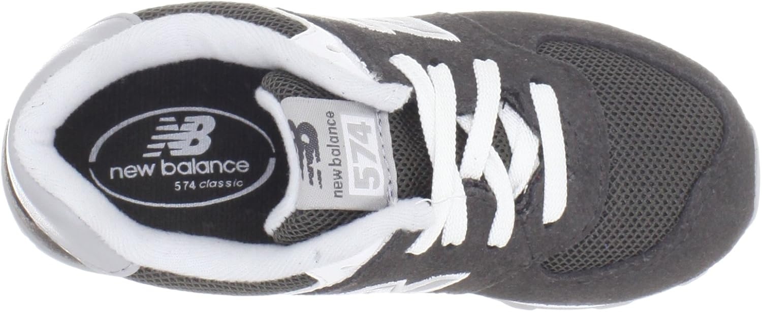 image:imageNew Balance Kids 574 V1 LaceUp Sneakers Casual ShoesRaven