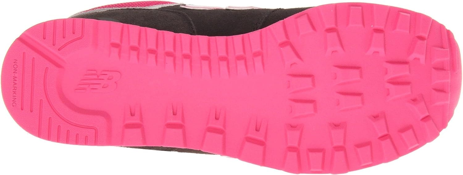image:imageNew Balance Kids 574 V1 LaceUp Sneakers Casual ShoesRavenpink