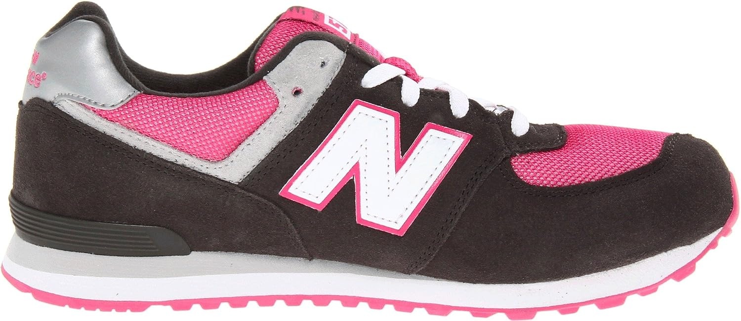 image:imageNew Balance Kids 574 V1 LaceUp Sneakers Casual ShoesRavenpink