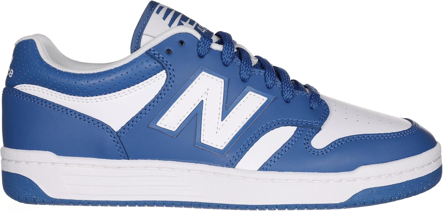 image:imageNew Balance Mens 480 V1 SneakersAqua SkyWhite