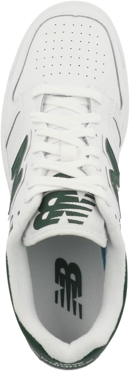 image:imageNew Balance Mens 480 V1 SneakersWhiteNightwatch GreenLight Aluminum