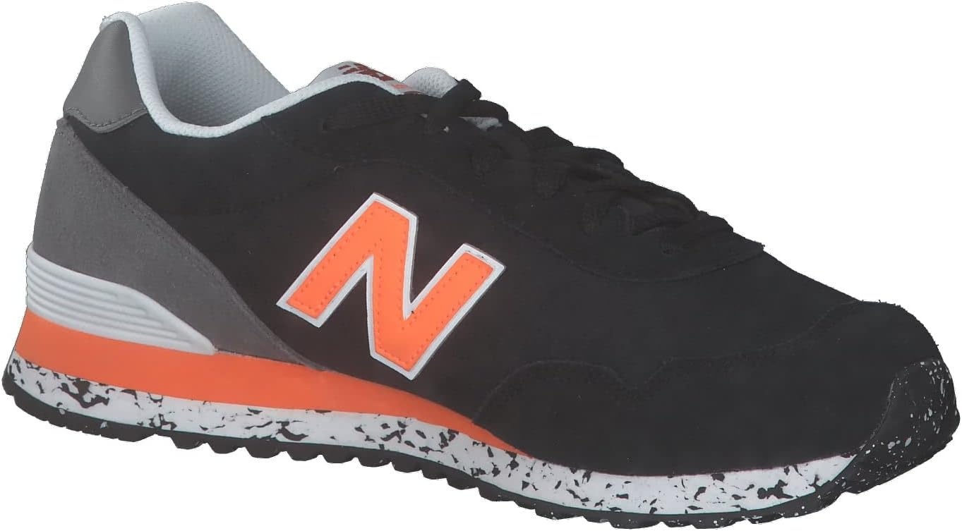 image:imageNew Balance Mens 515 Casual ShoesBlackVibrant Orange