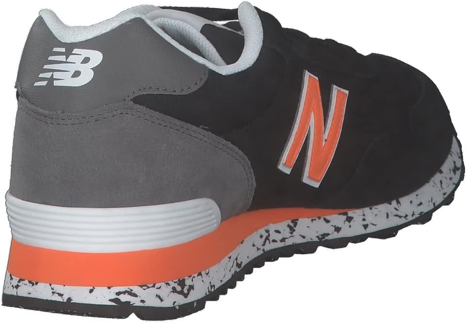 image:imageNew Balance Mens 515 Casual ShoesBlackVibrant Orange