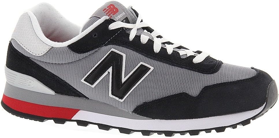 image:imageNew Balance Mens 515 V1 ClassicBlackSilverRed