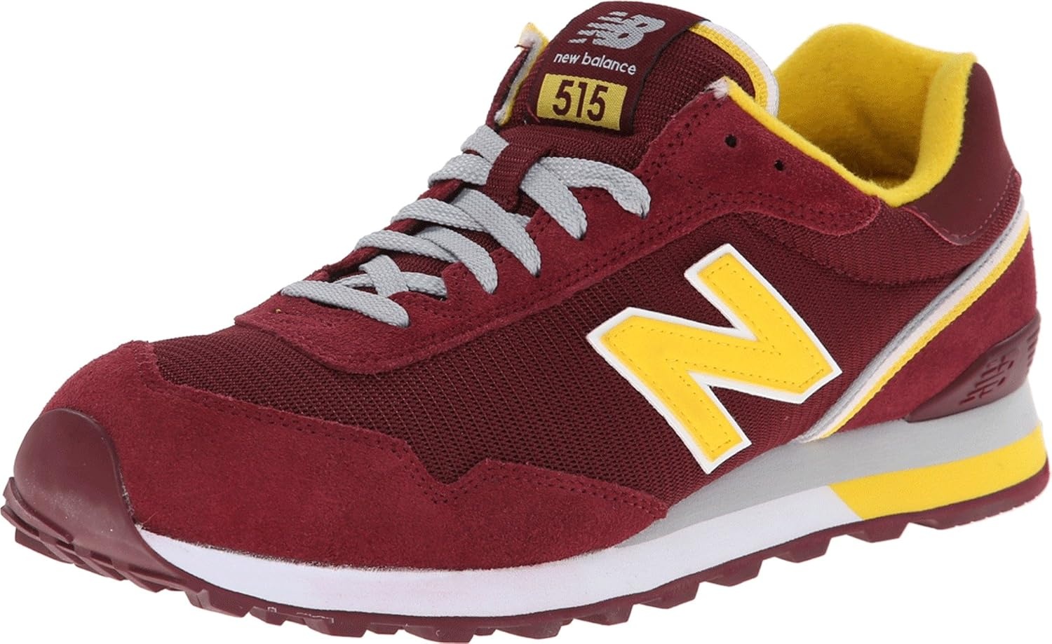 image:imageNew Balance Mens 515 V1 ClassicBurgandyYellow